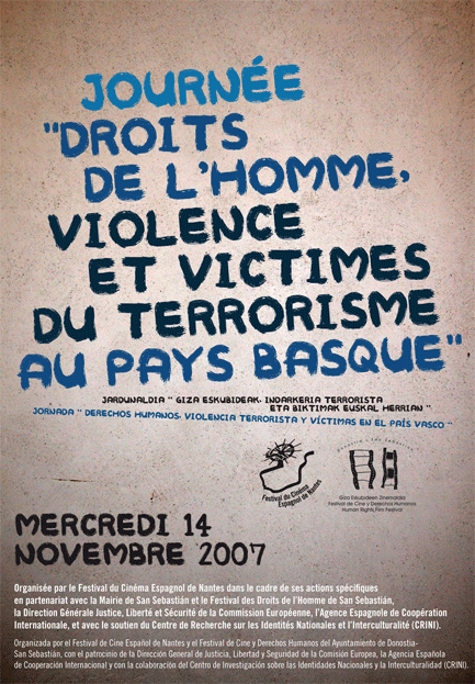 Affiche Journée des Droits de l'Homme - 14 novembre 2007